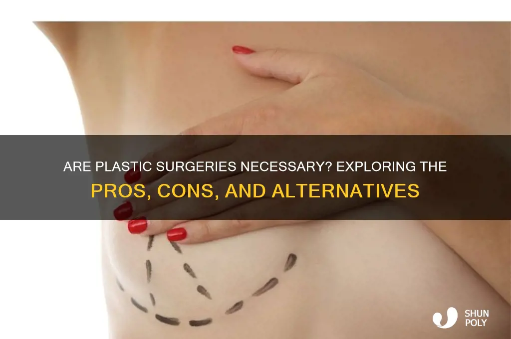 are plastic surgeries necessary