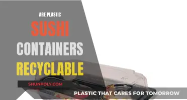 Sustainable Sushi: Unraveling the Recycling Mystery of Plastic Containers