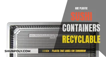 Recycling Sushi Containers: Are Plastics Actually Recyclable?