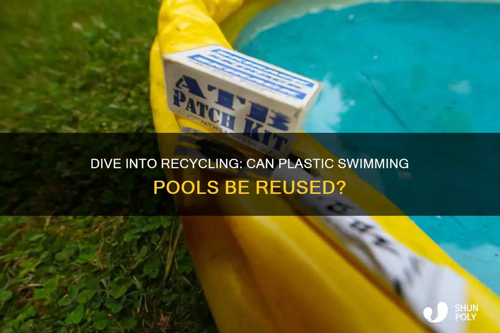 are plastic swimming pools recyclable