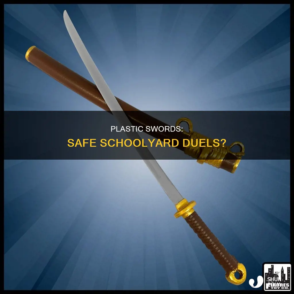 are plastic swords allowed in schools