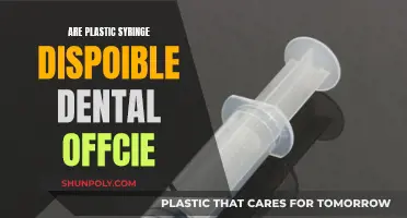 Dental Office's Plastic Syringes: Disposable or Reusable?