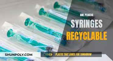 Unraveling the Mystery: Can Plastic Syringes Be Recycled?