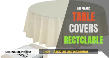 Can Plastic Table Covers Be Recycled? Unraveling the Mystery