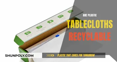 Unraveling the Mystery: Can Plastic Tablecloths Be Recycled?