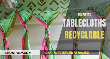 Are Plastic Tablecloths Recyclable? A Guide to Eco-Friendly Options