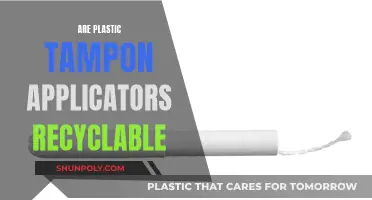 Can Plastic Tampon Applicators Be Recycled? Unraveling the Mystery