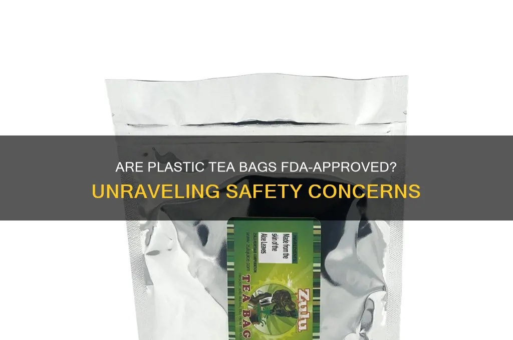 are plastic tea bags ok by fda