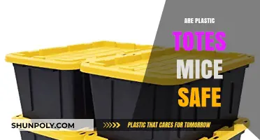 Are Plastic Totes Safe for Mice? A Comprehensive Guide