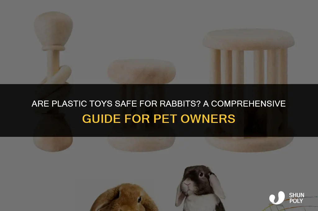 are plastic toys safe for rabbit