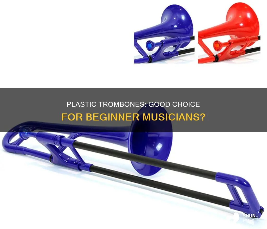 are plastic trombones good for beginners