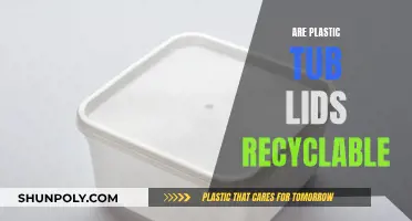 Plastic Tub Lids: Are They Recyclable?