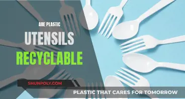 Unraveling the Mystery: Can Plastic Utensils Be Recycled?