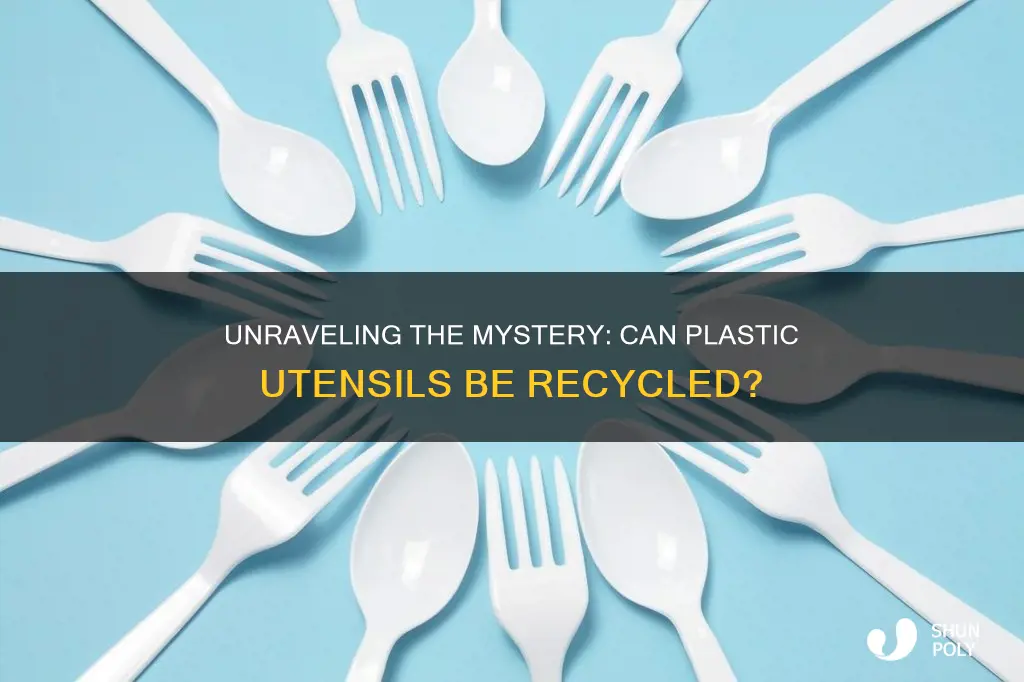 are plastic utensils recyclable