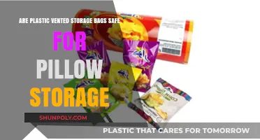 Are Vented Plastic Bags Safe for Storing Pillows?