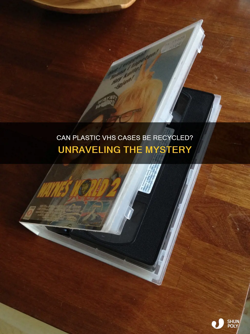 are plastic vhs cases recyclable