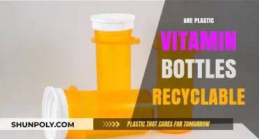Can Plastic Vitamin Bottles Be Recycled? A Comprehensive Guide