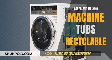 Can Plastic Washing Machine Tubs Be Recycled? Unveiling the Truth