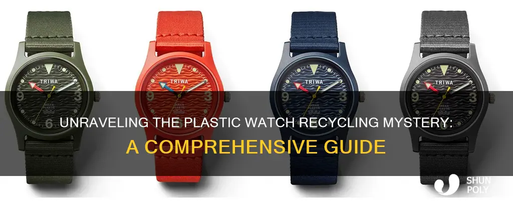 are plastic watches recyclable