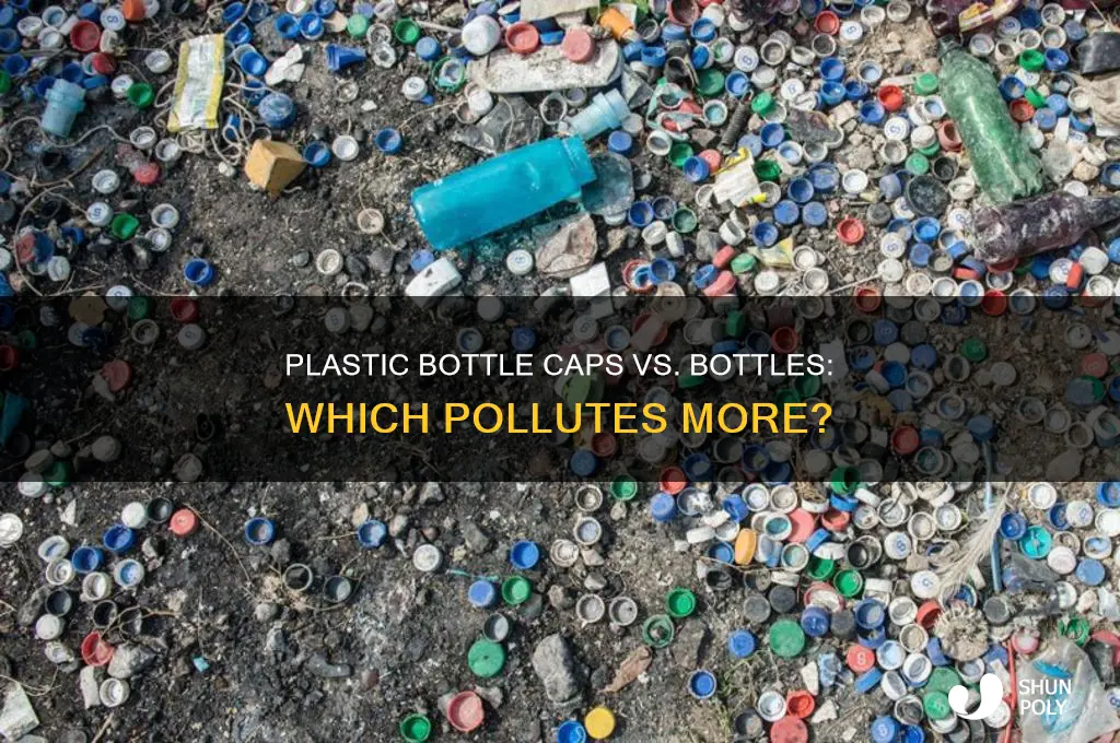 are plastic water bottle caps worse than the bottle
