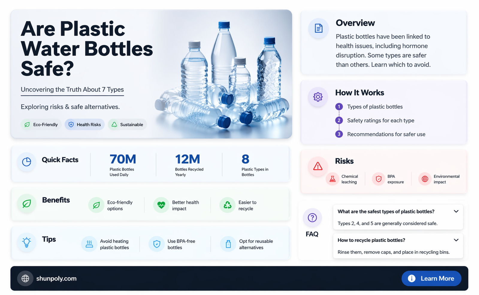 are 7 plastic water bottles safe