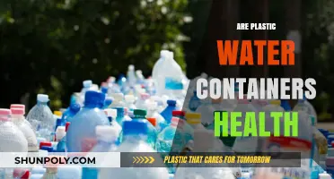 Plastic Water Containers: Safe or Health Hazard?