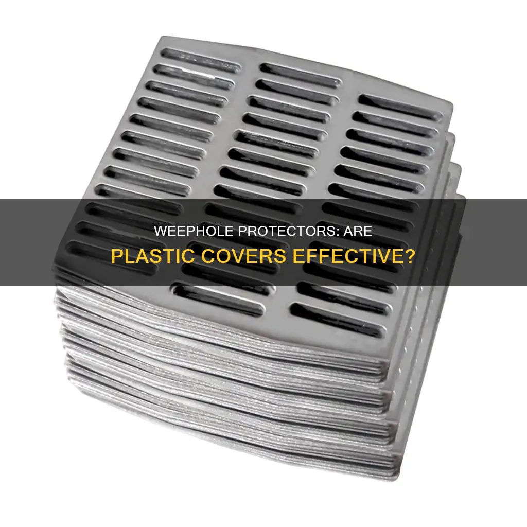 are plastic weephole protectors any good