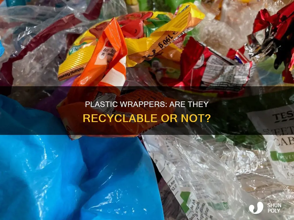 are plastic wraappers recyclable