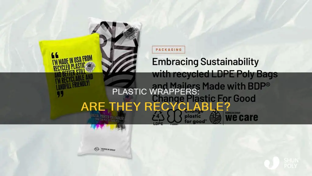 are plastic wrappers recyclable