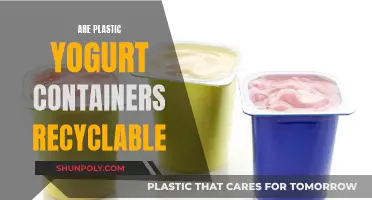 Recycling Yogurt Containers: Are Plastic Yogurt Containers Recyclable?