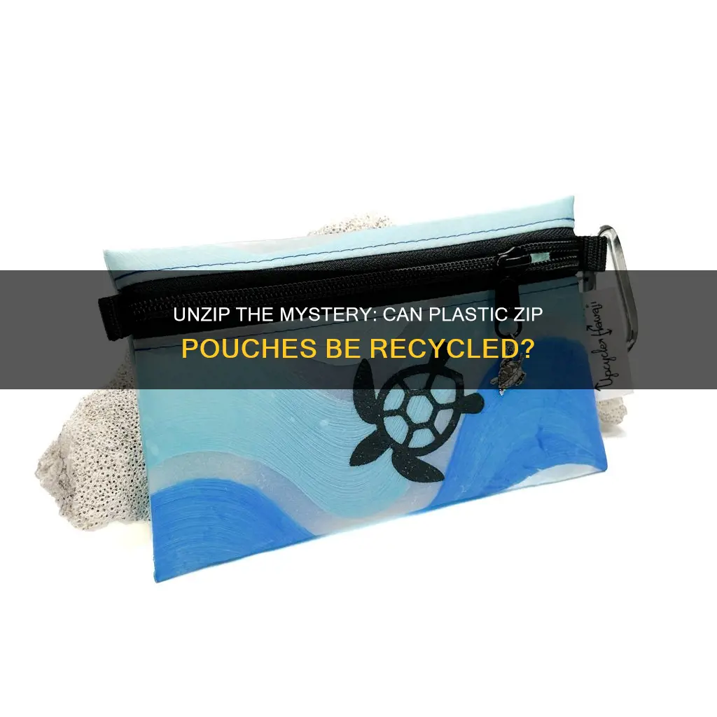 are plastic zip pouches recyclable