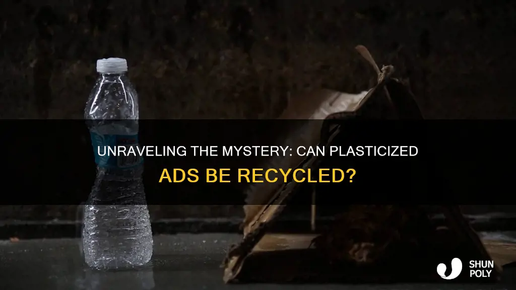 are plasticized advertisements recyclable