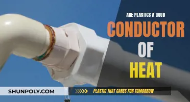The Heat Conduction Mystery of Plastic Materials
