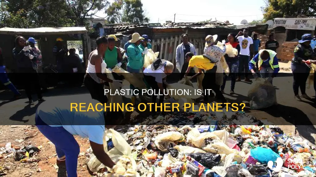 are plastics found in other planets