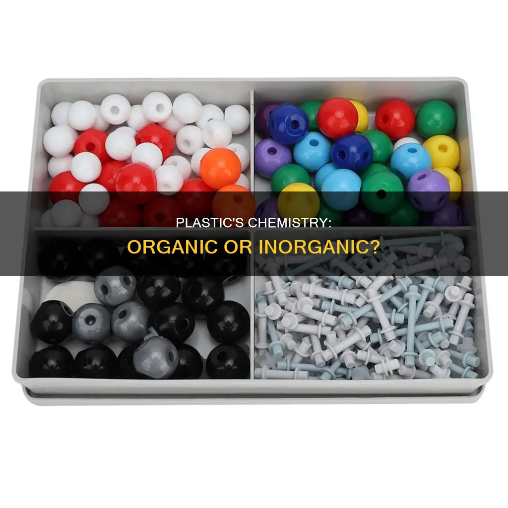 are plastics organic or inorganic molecules