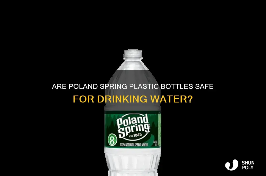 are poland spring plastic bottles safe