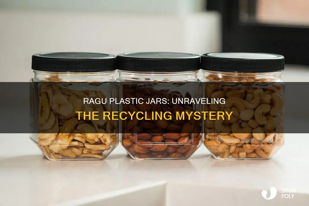 are ragu plastic jars recyclable