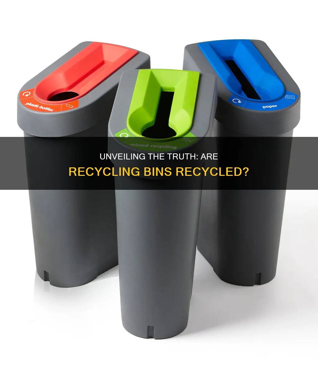 are recycling bins made of recycled plastic