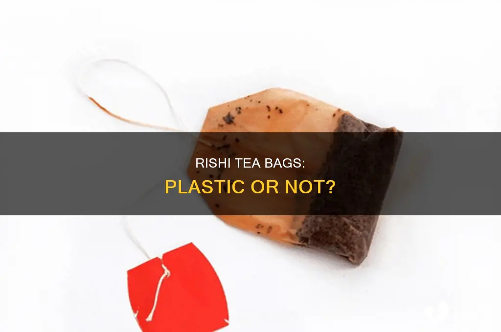 are rishi tea bags made of plastic