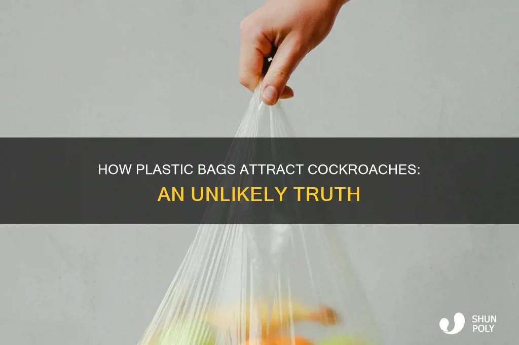 are roaches attracted to plastic bags