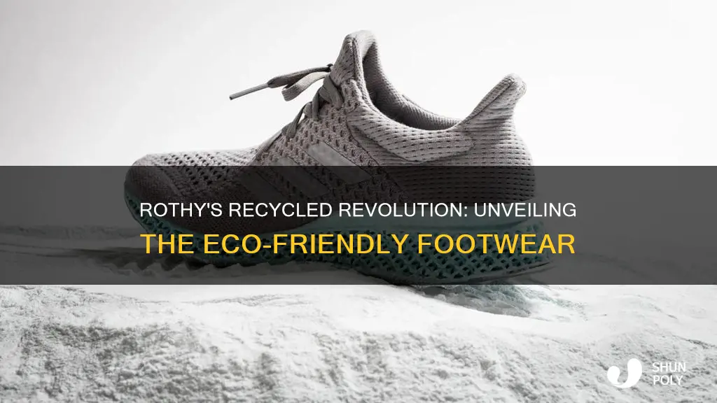 are rothys shoes made from recycled plastic