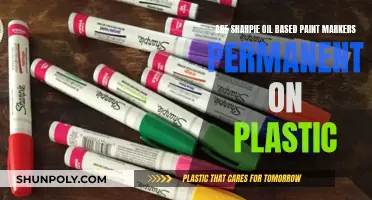 Sharpie Oil-Based Paint Markers: Permanent on Plastic?