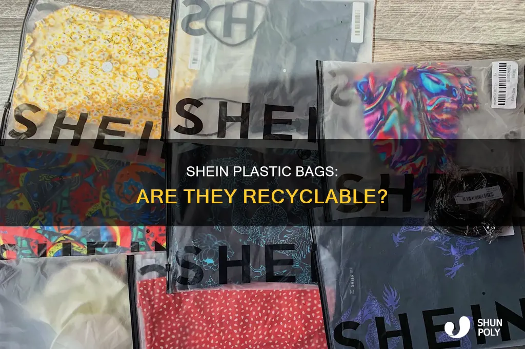 are shein plastic bags recyclable