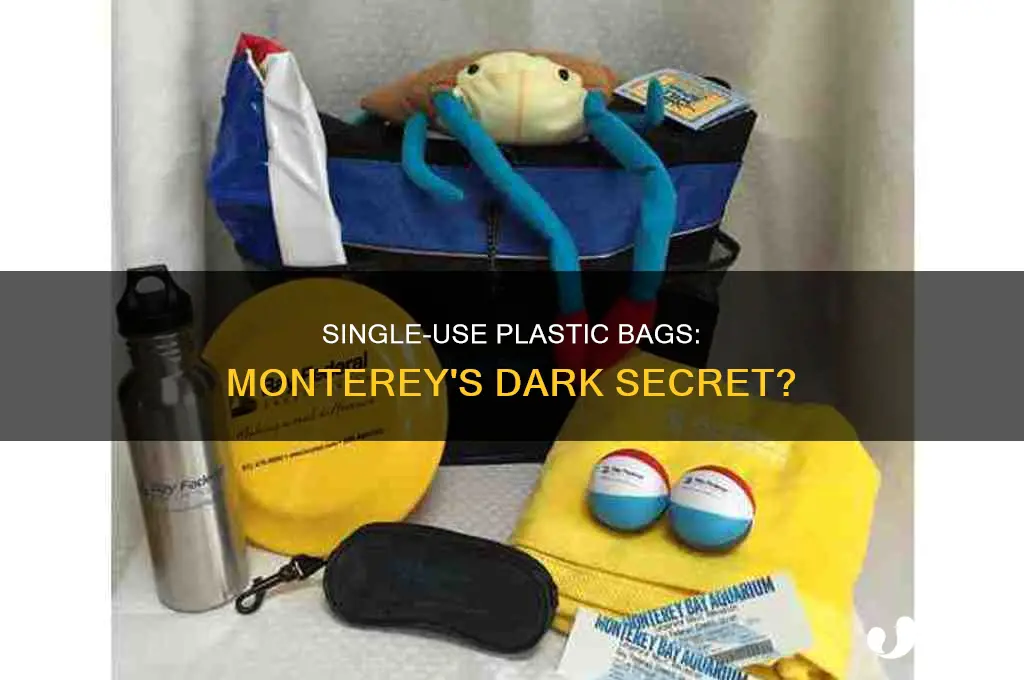 are single use plastic bags used in montarey