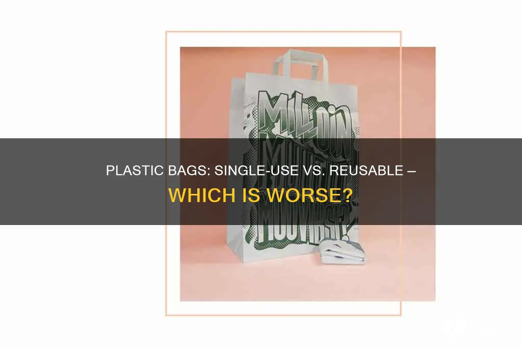 are single use plastic bags worse than other bags