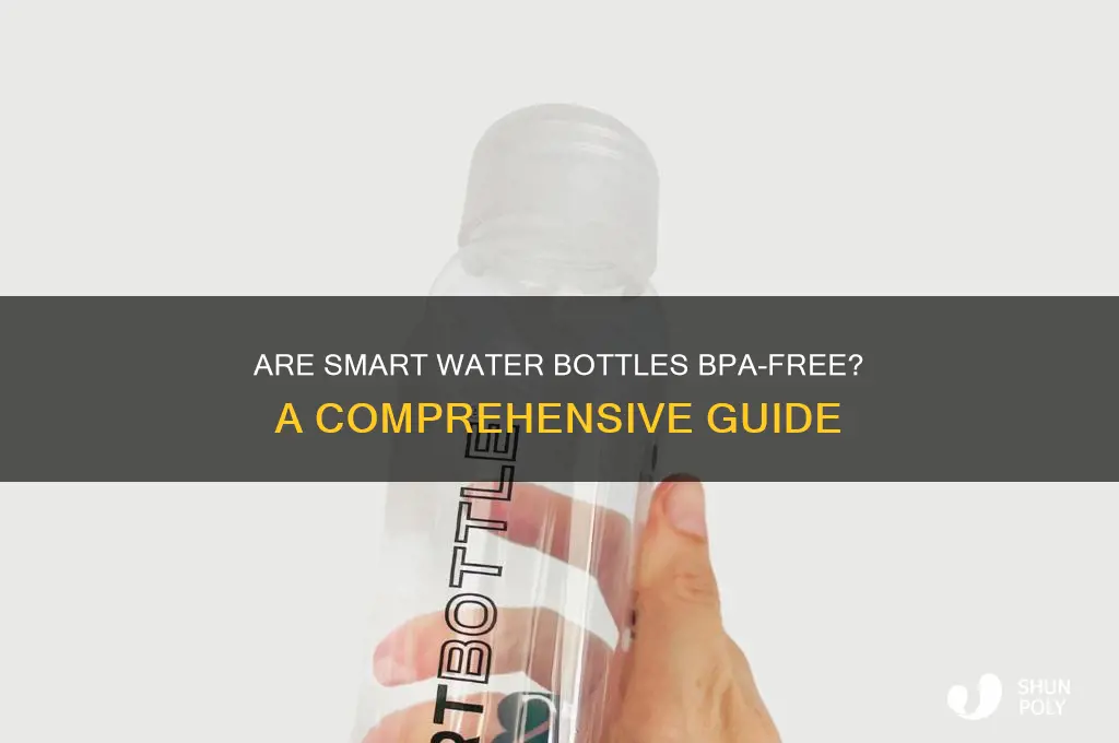 are smart water plastic bottles bpa free