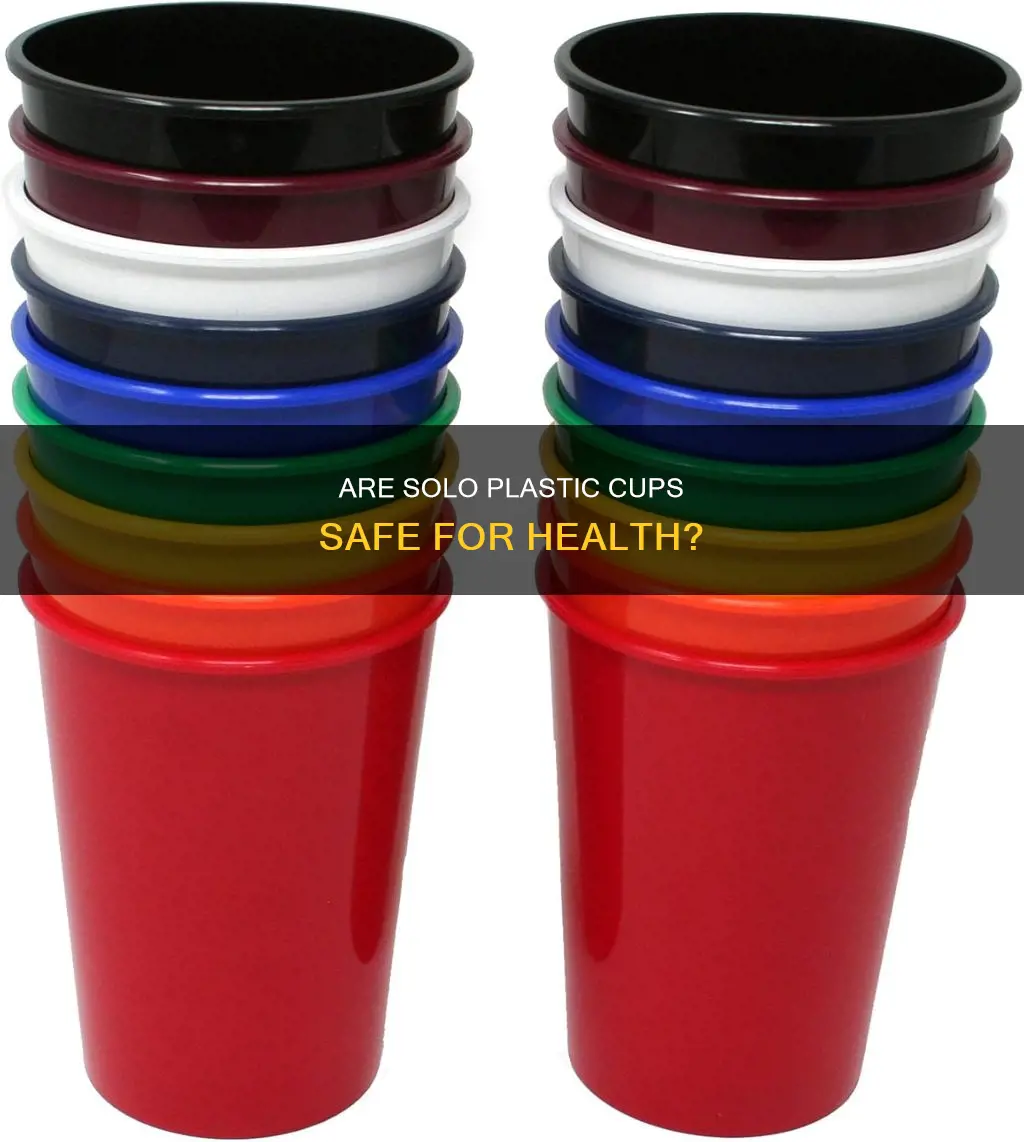 are solo plastic cups bpa free
