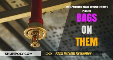 Sprinkler Heads: Plastic Bag Use and Safety