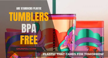 Starbucks Plastic Tumblers: Free of BPA?