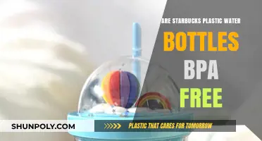 Are Starbucks Plastic Water Bottles BPA-Free? A Detailed Review